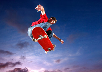 Skateboarding in Alaska