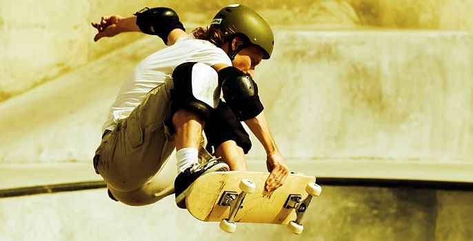 Skateboarding in Maine